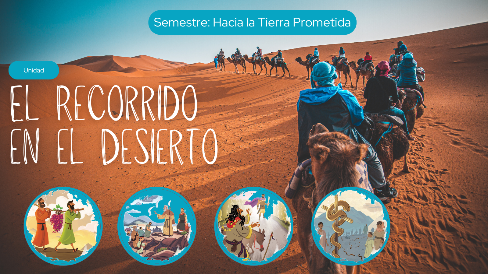El recorrido en el desierto